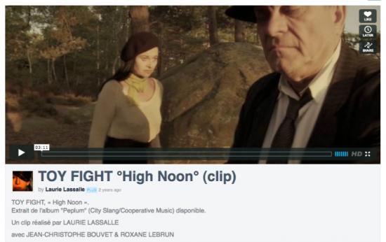 Film High Noon - groupe Toy Fight